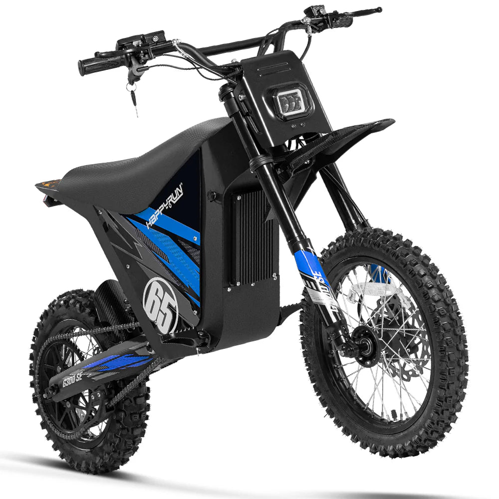 HappyRun G300 SE Mid-Drive Electric Mini Dirt Bike - Pitbike