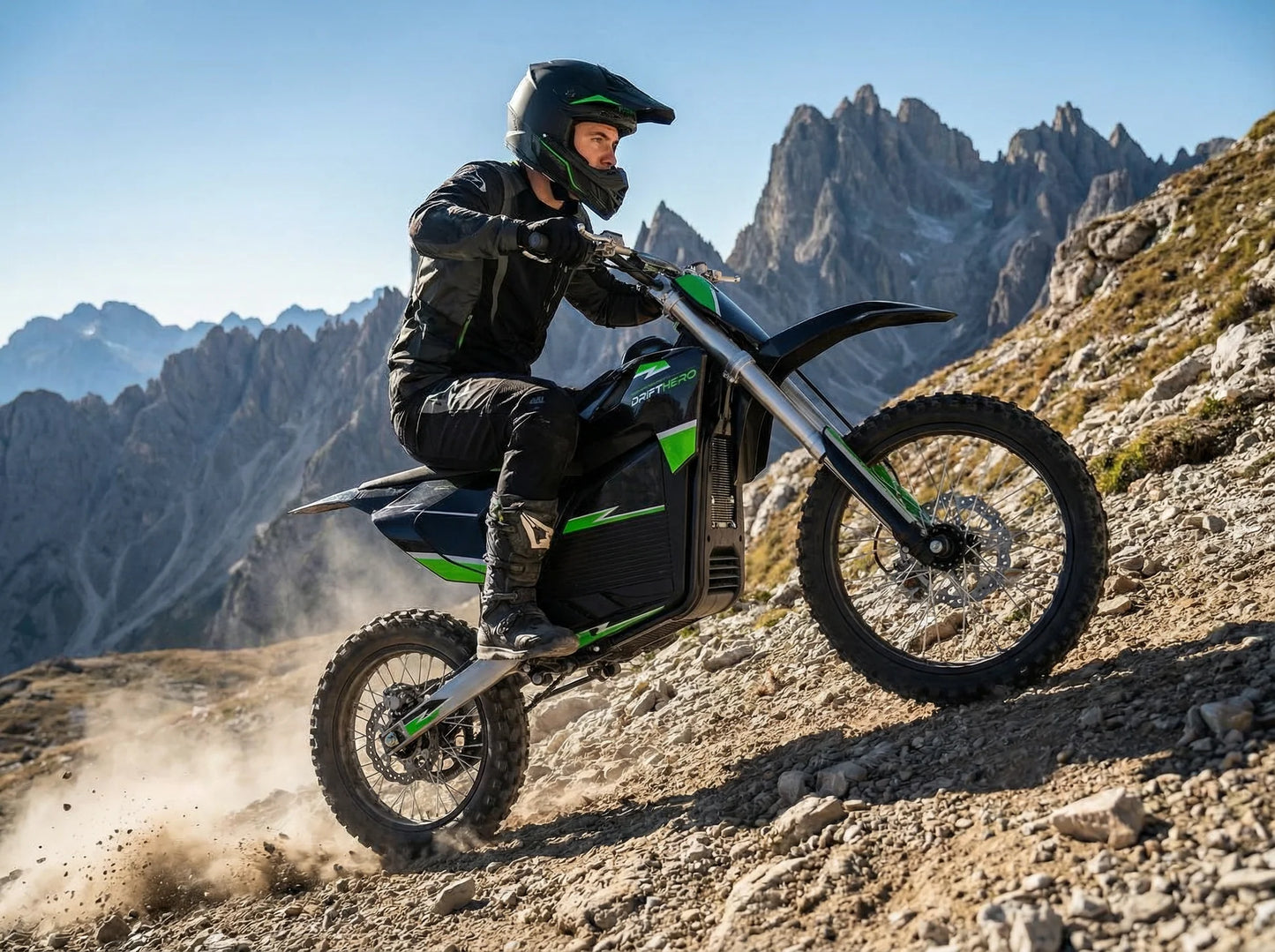 DriftHero 5,000W Off-Road Electric Dirt Bike - Pit Bike