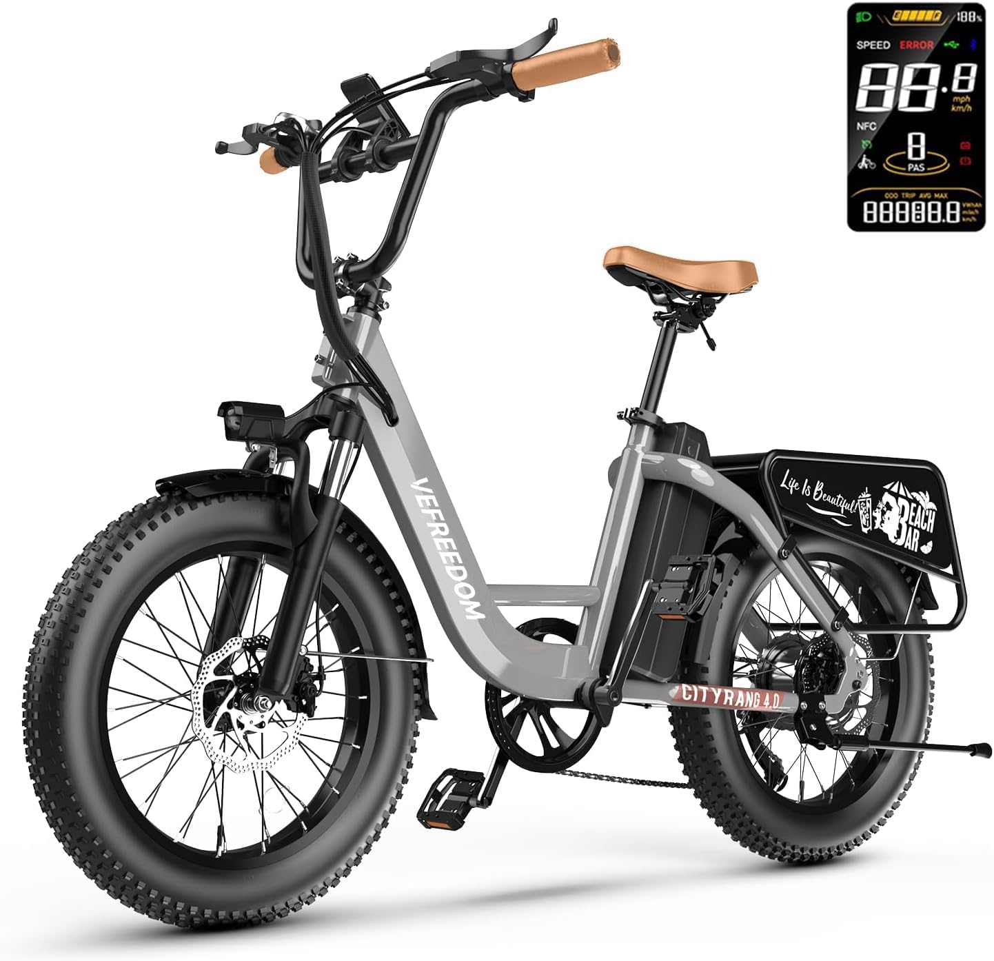 EUY VEFREEDOM CityRang 1500W Step-Through E-Bike