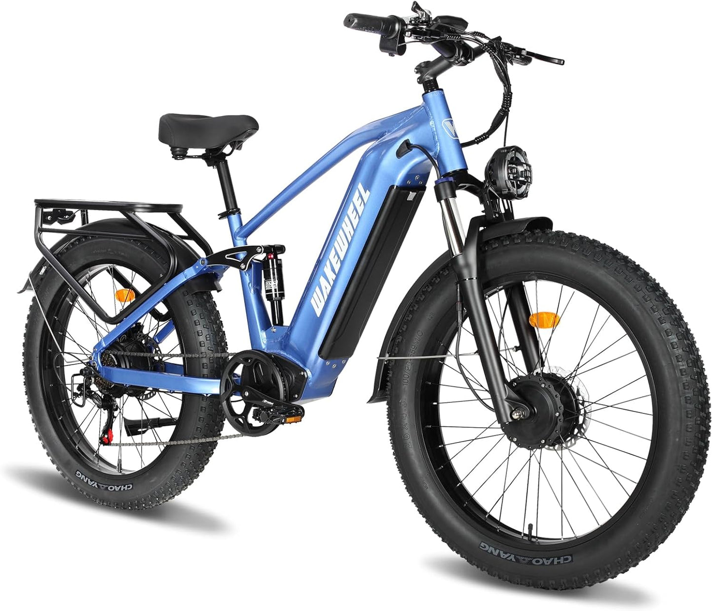 WakeWheel Oasis 5,000W Dual Motor, Fat-Tire Electric Bike