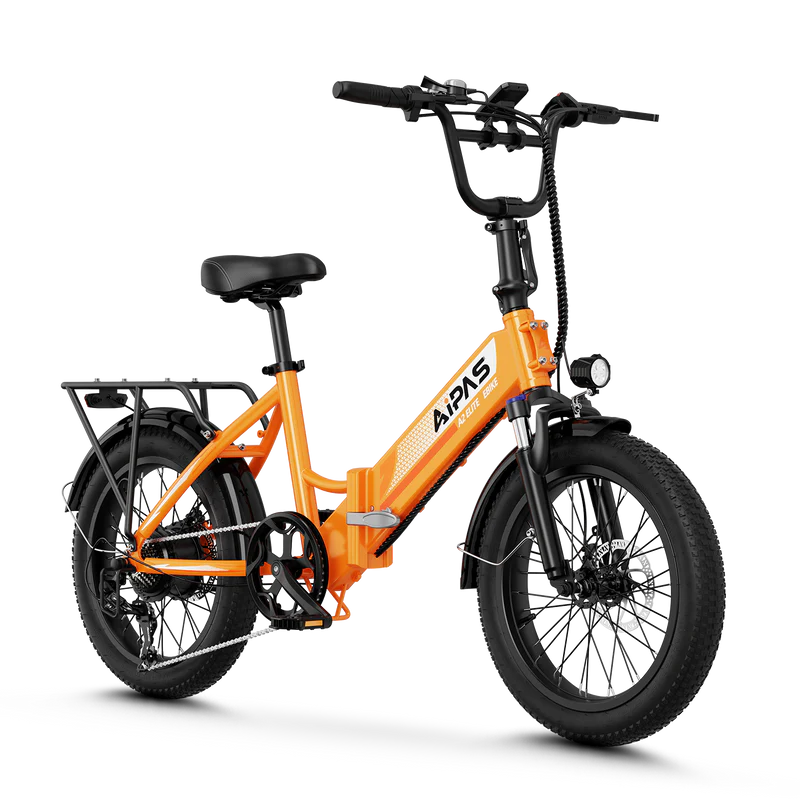 Aipas A2 Elite Step Thru Folding Fat-Tire eBike
