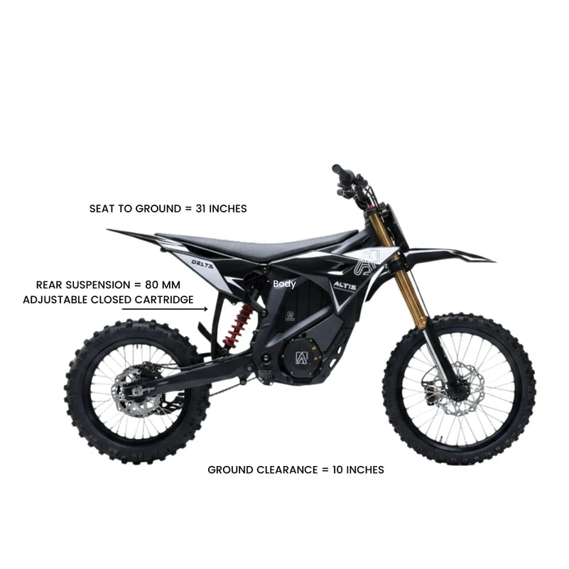 Altis Delta - Electric Mini Pit Dirt EBike 72V 35Ah