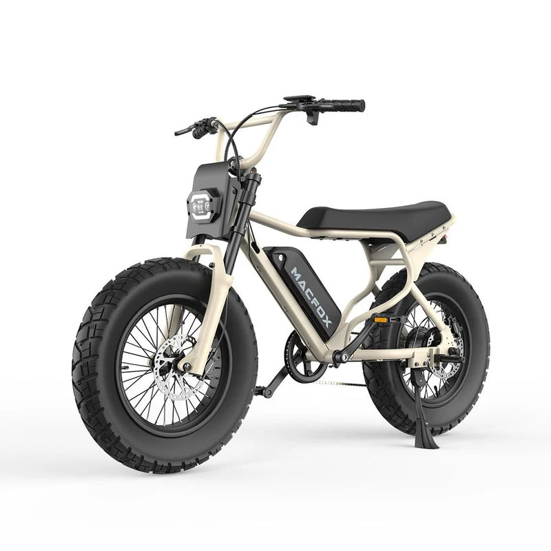 Macfox X7 - Moped Style Fat-Tire E-Bike