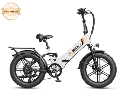 Jasion X-Hunter ST electric bike in Arctic White