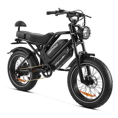 HappyRun G70 Pro Single-Motor Dual-Battery Electric Cargo Bike