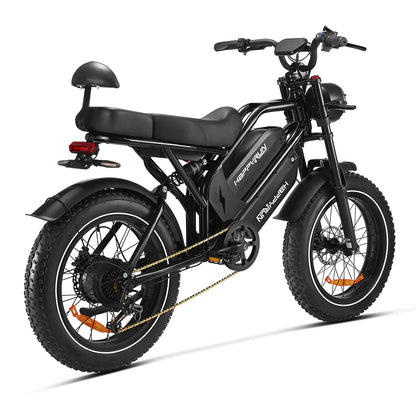 HappyRun G70 Pro Single-Motor Dual-Battery Electric Cargo Bike