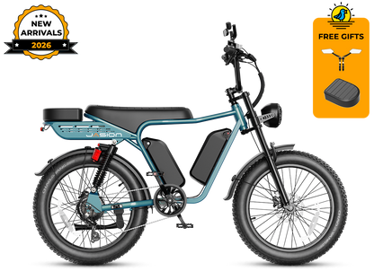 Jasion RetroVolt Max electric bike in Venom Green