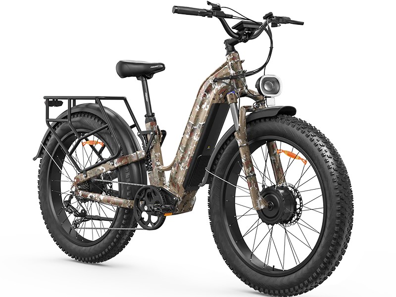 FREESKY Ranger Air M-540 Dual Motor, Step-Thru, Fat-Tire Electric Bike