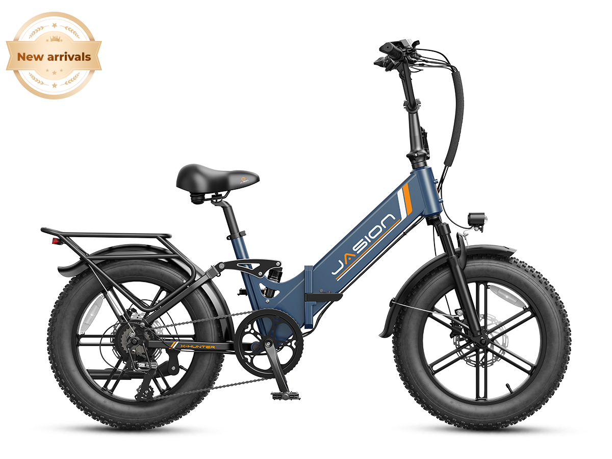 Jasion X-Hunter ST electric bike in Electric Blue