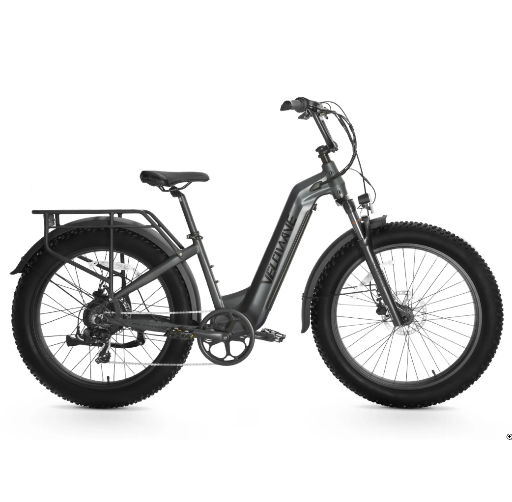 Velowave Ranger 2.0 - 26" Fat-Tire, Step-Through EBike