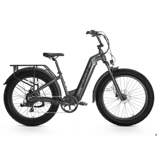 Velowave Ranger 2.0 - 26" Fat-Tire, Step-Through EBike