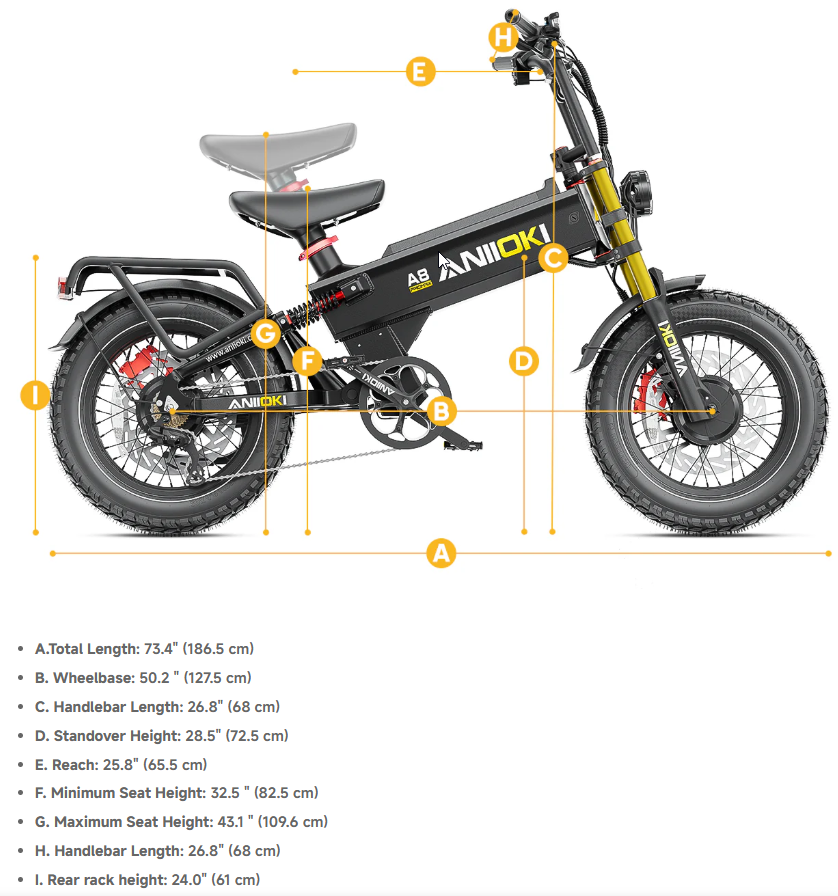 ANIIOKI A8 Pro Max 52V Dual Motor Ebike
