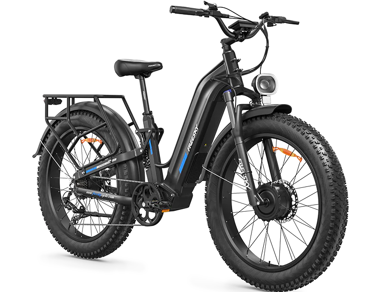 FREESKY Ranger Air M-540 Dual Motor, Step-Thru, Fat-Tire Electric Bike