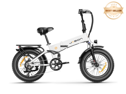 Jasion X-Hunter electric bike in White