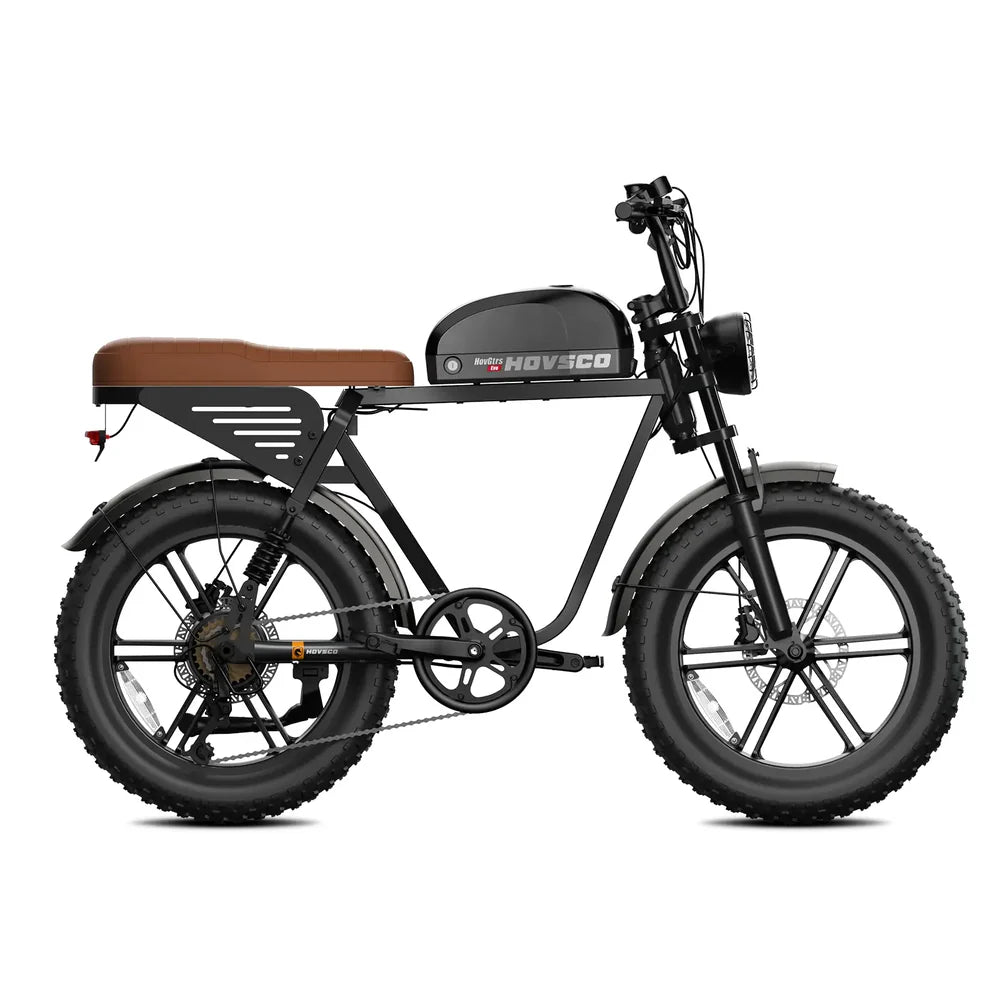 HOVSCO™   HovGtrs   Ultra   1500W   Long   Range   Moped-Style   Electric   Bike