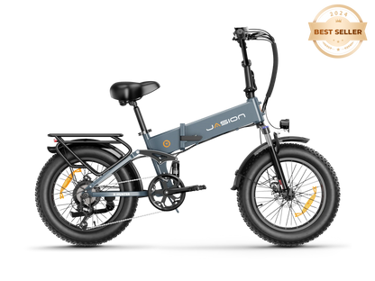 Jasion X-Hunter electric bike in Blue