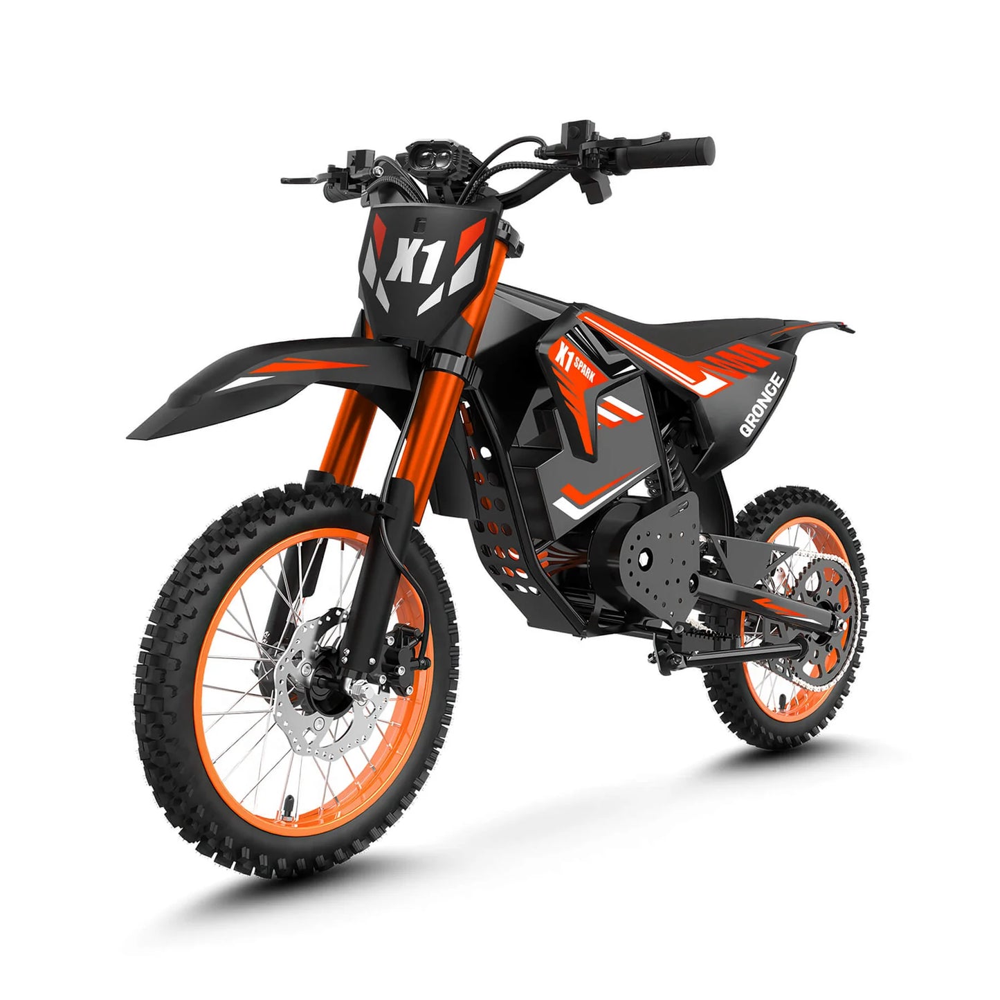 QRONGE X1 Spark M Ebike - Mini Pit Bike for Teens & Adults