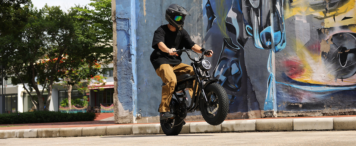 ActBest Blaze Moped Style E-Bike