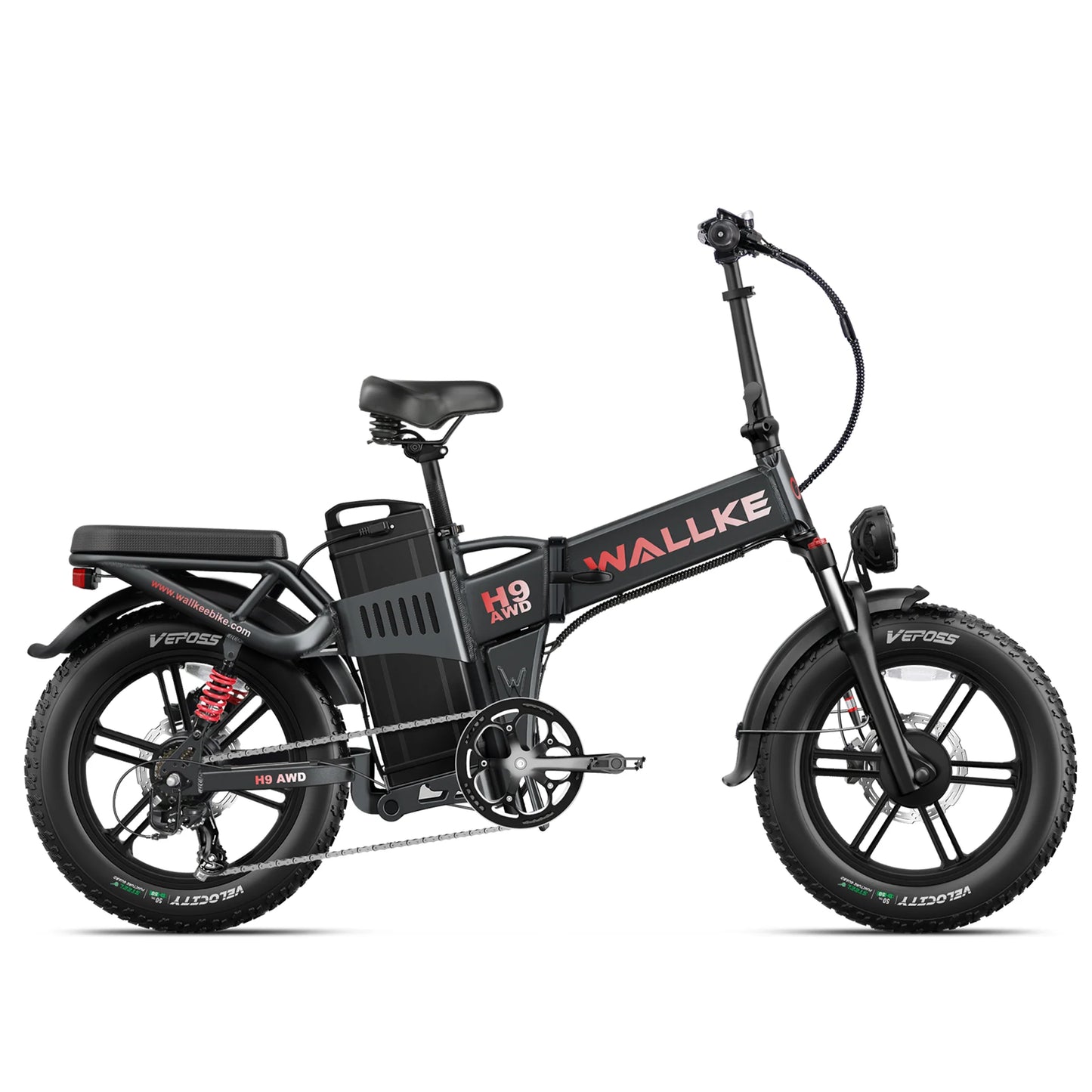 Wallke   H9   AWD   |   3200W   Folding   Ebike