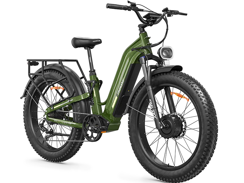 FREESKY Ranger Air M-540 Dual Motor, Step-Thru, Fat-Tire Electric Bike