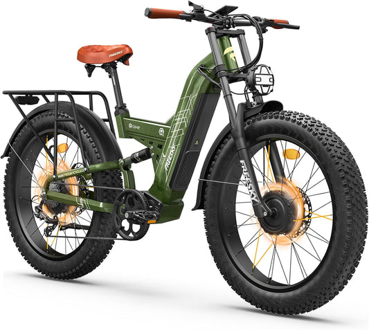 FREESKY 4,000W Dual Motor, Fat-Tire Electric Bike