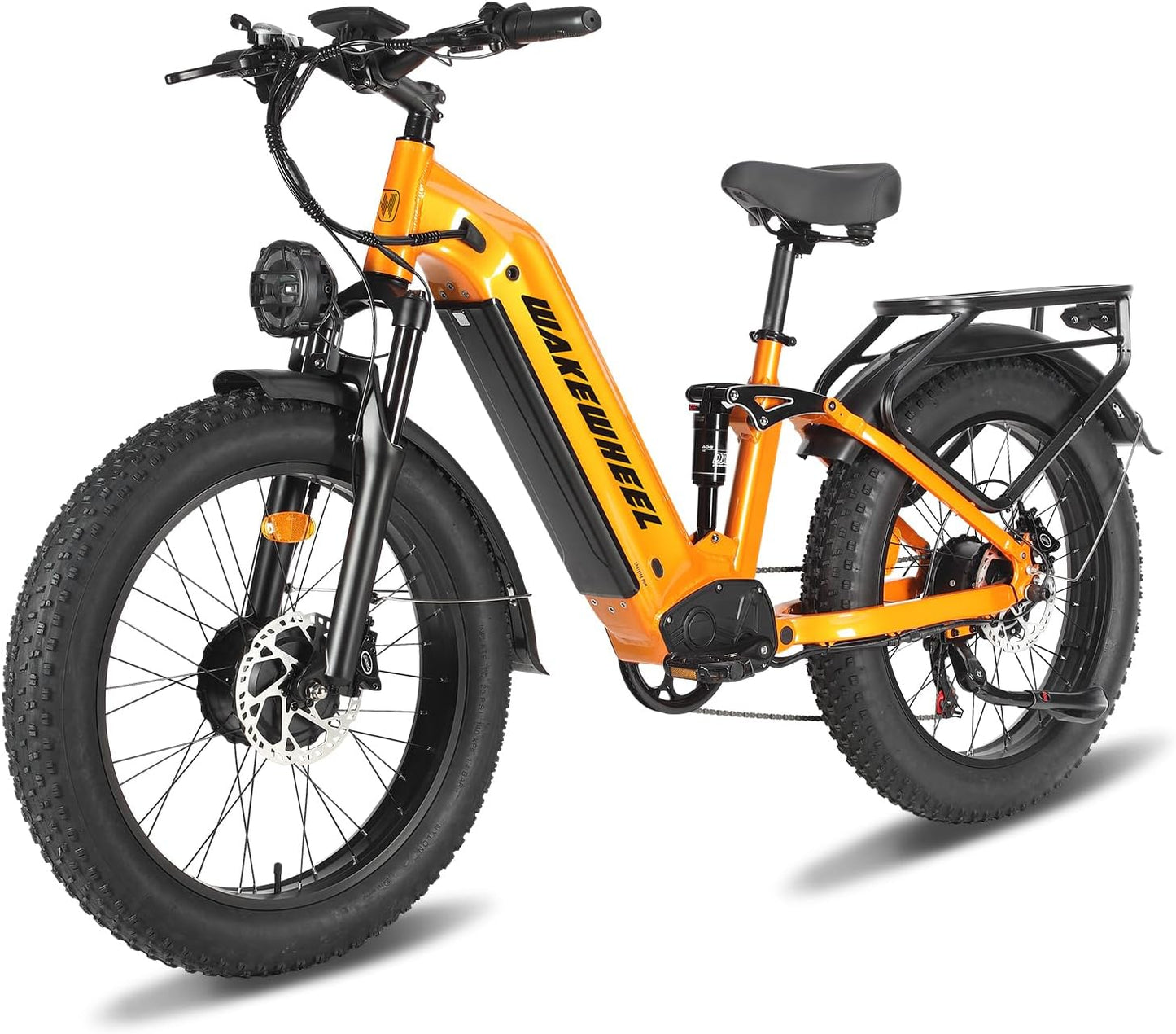 WakeWheel Oasis 5,000W Dual Motor, Fat-Tire Electric Bike