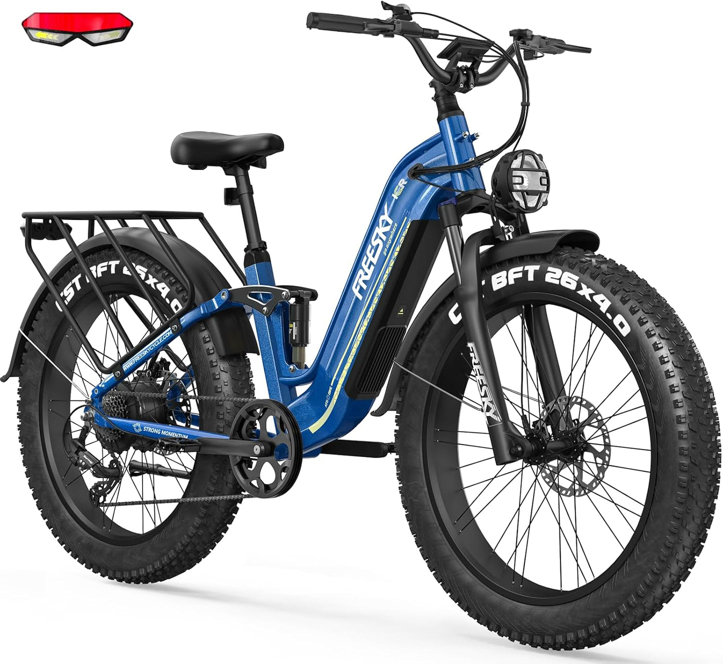 FREESKY Wild Cat Pro Fat-Tire, Step-Through, Amazon E-Bike