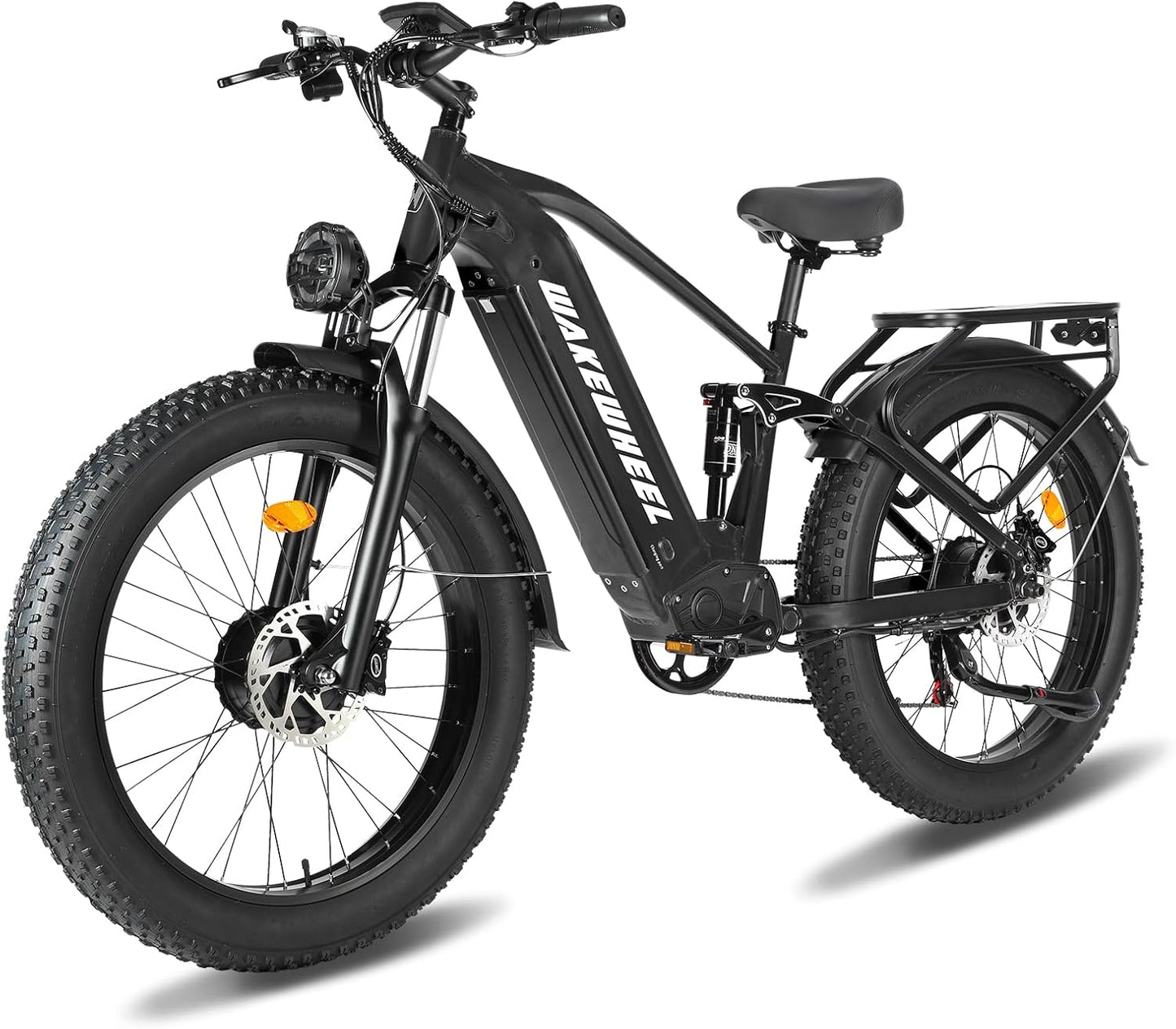 WakeWheel Oasis 5,000W Dual Motor, Fat-Tire Electric Bike