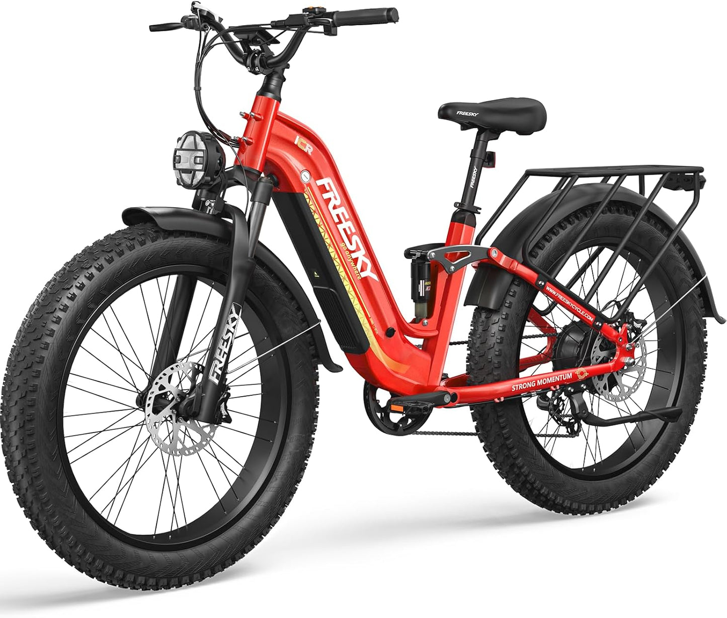 FREESKY Wild Cat Pro Fat-Tire, Step-Through, Amazon E-Bike
