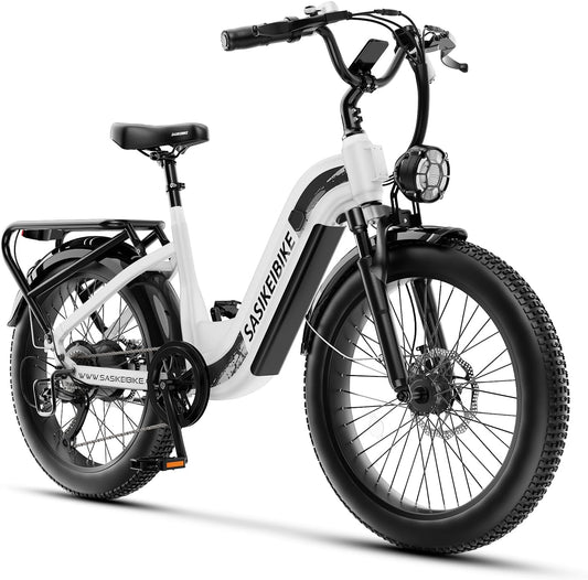 Sasikeibike 1500W Fat-Tire, Step-Through, 24" E-Bike
