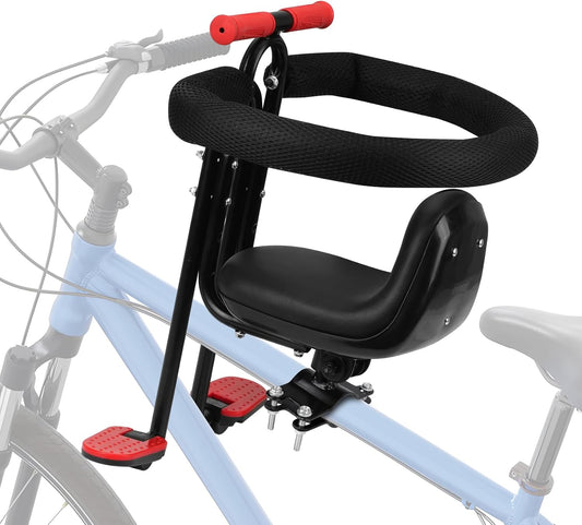 Kid's Bike seat Front Child Carrier Bike Chair for Bicycle Kids seat for Children 2~4 Years