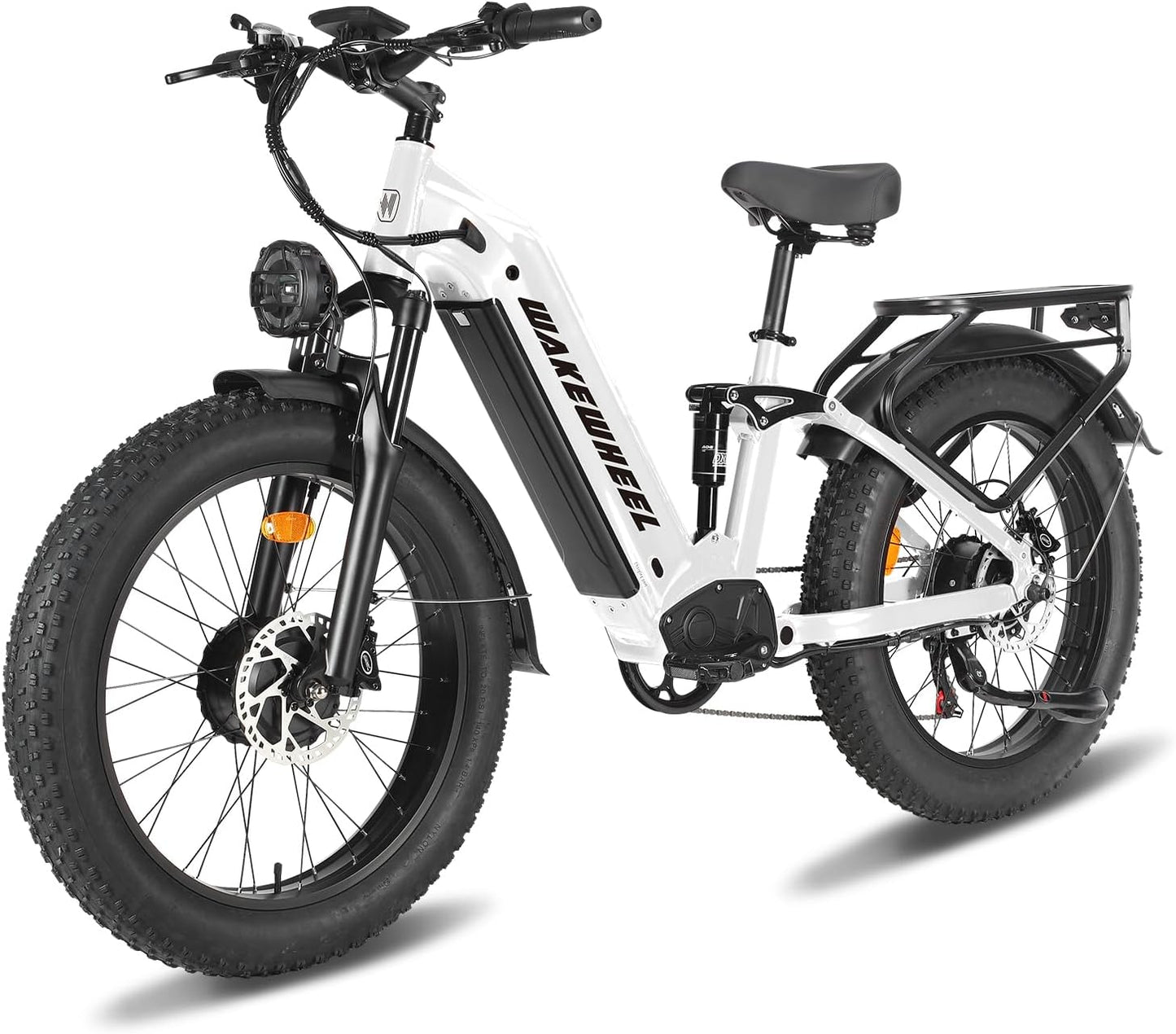WakeWheel Oasis 5,000W Dual Motor, Fat-Tire Electric Bike