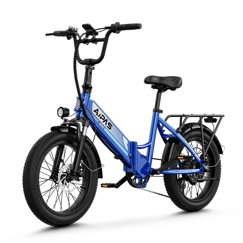 Aipas A2 Elite Step Thru Folding Fat-Tire eBike