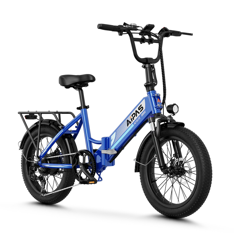 Aipas A2 Elite Step Thru Folding Fat-Tire eBike