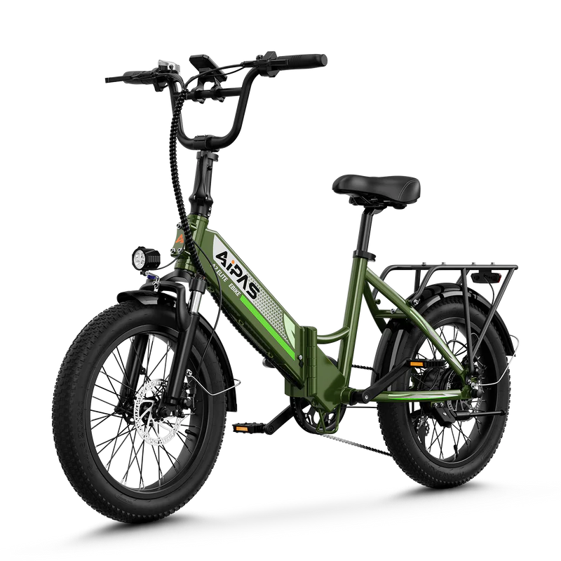 Aipas A2 Elite Step Thru Folding Fat-Tire eBike