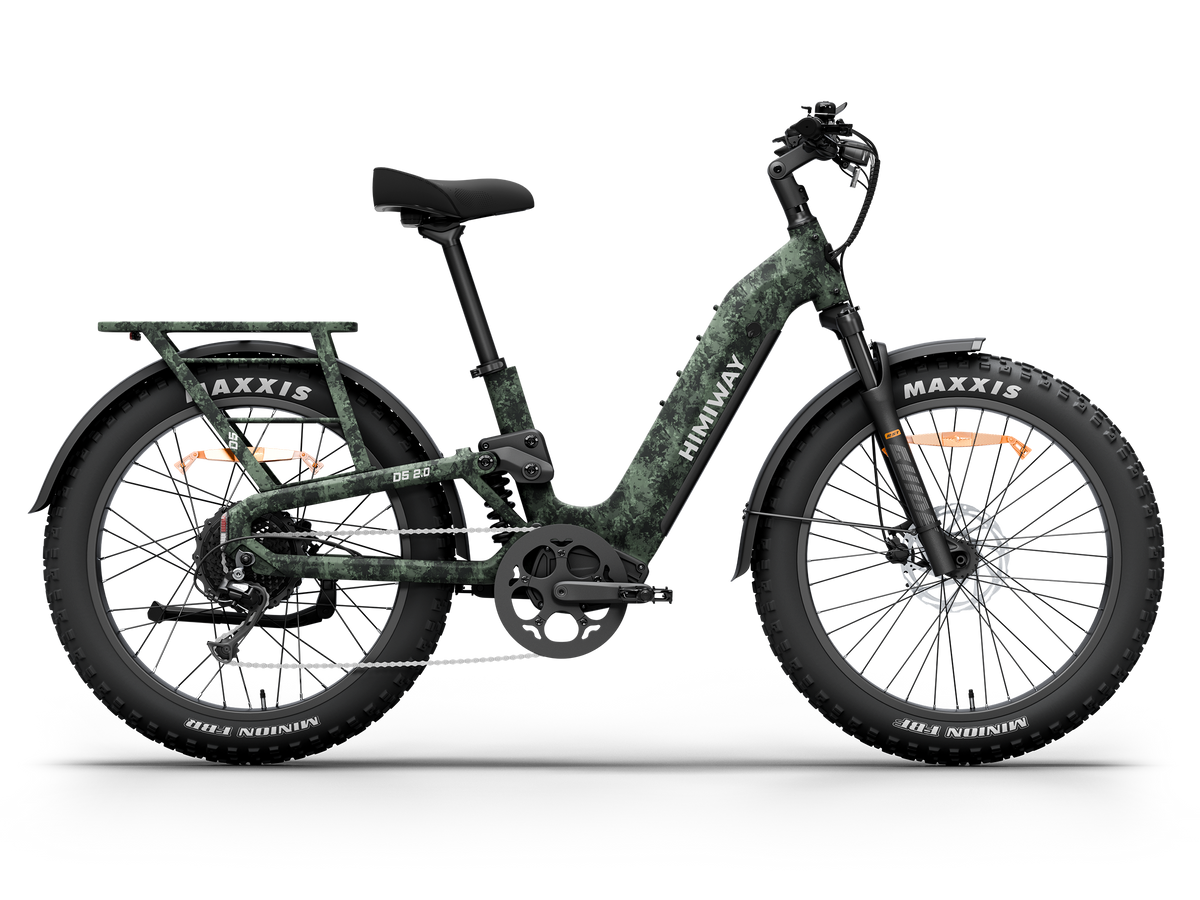 Himiway D5 2.0 Camo eBike, Hunting Fat-Tire Electric Bike