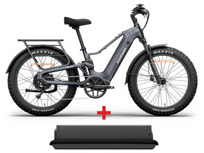 Himiway D5 2.0 eBike, Step-Over, Fat-Tire Electric Bike