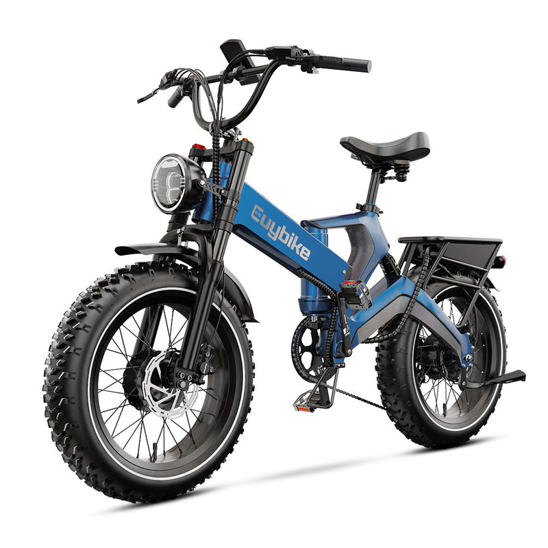 Euybike K6 Pro Max Blue Dual Motor Electric Bike