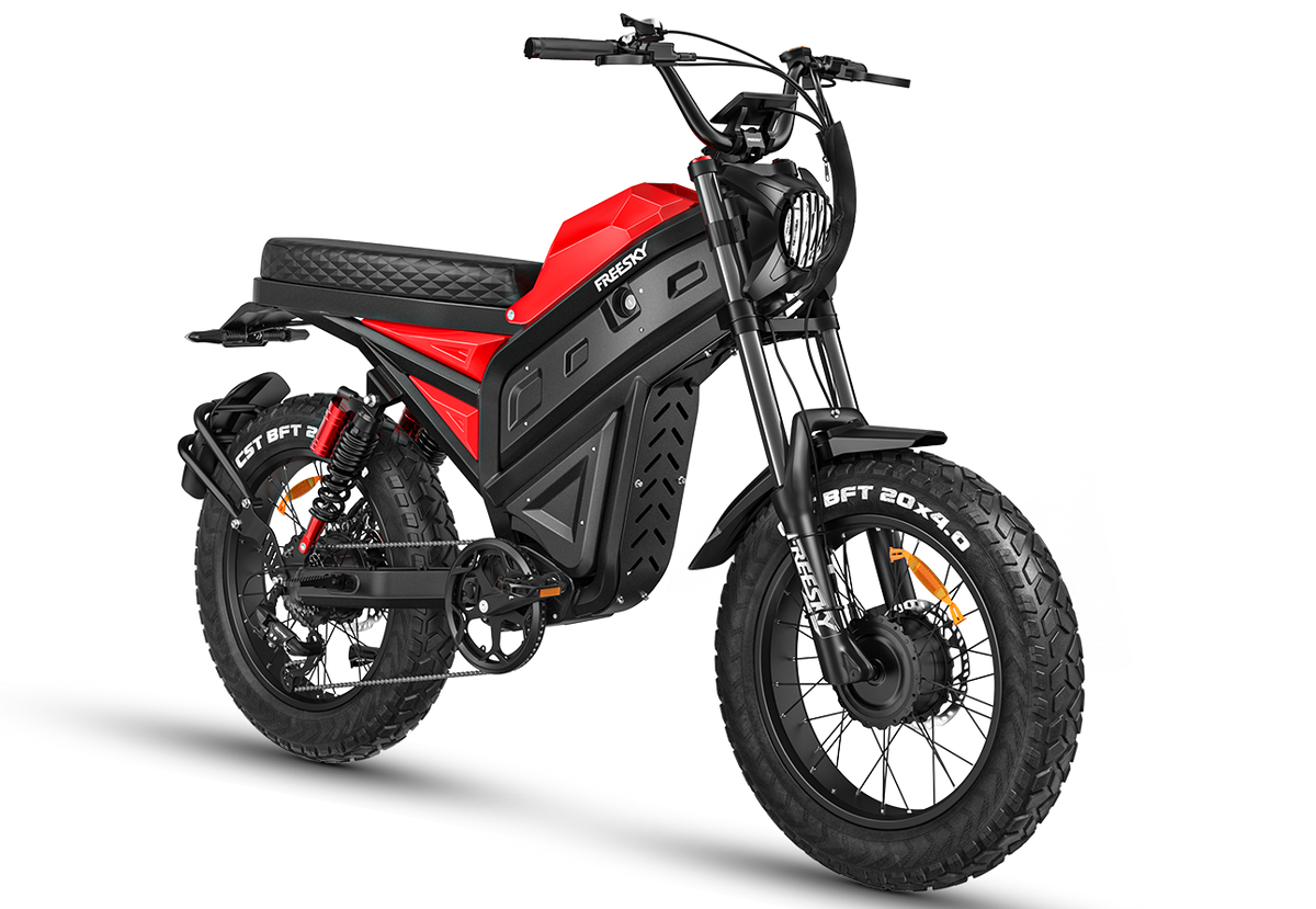 FREESKY Cheetah Ultra MT-380 Dual Motor, Fat-Tire Electric Bike