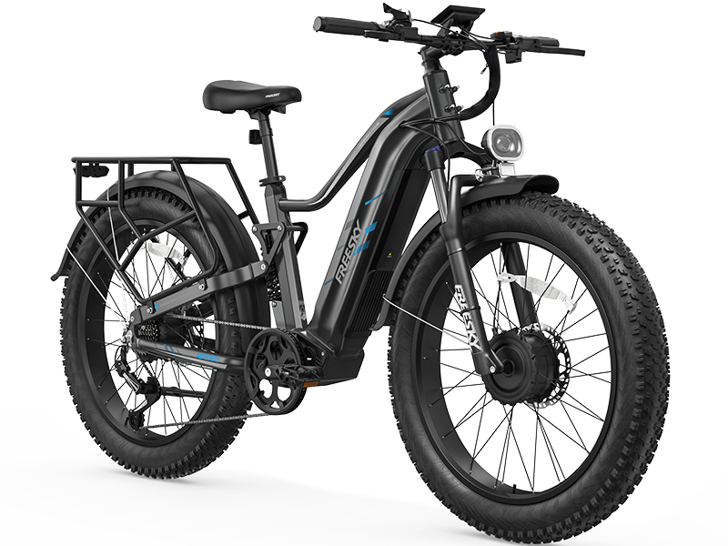 FREESKY Eurostar Turbo M-410 Dual Motor, Fat-Tire Electric Bike