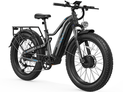 FREESKY Eurostar Turbo M-410 Dual Motor, Fat-Tire Electric Bike