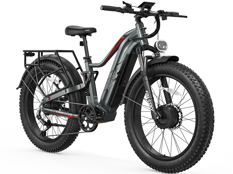 FREESKY Eurostar Turbo M-410 Dual Motor, Fat-Tire Electric Bike