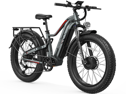 FREESKY Eurostar Turbo M-410 Dual Motor, Fat-Tire Electric Bike