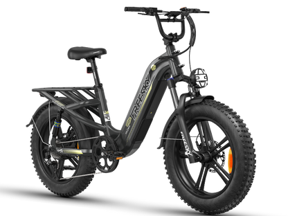 FREESKY Rocky Pro A-320 Step-Through, Full Suspension Electric Bike
