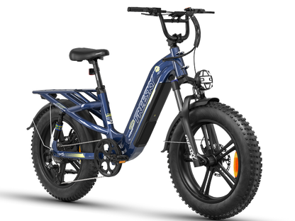 FREESKY Rocky Pro A-320 Step-Through, Full Suspension Electric Bike
