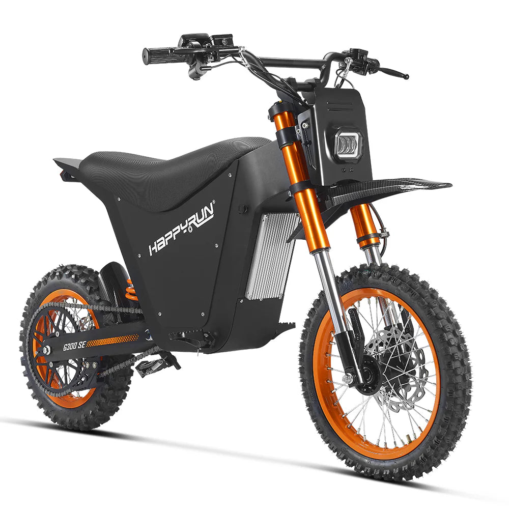 HappyRun G300 SE Mid-Drive Electric Mini Dirt Bike - Pitbike