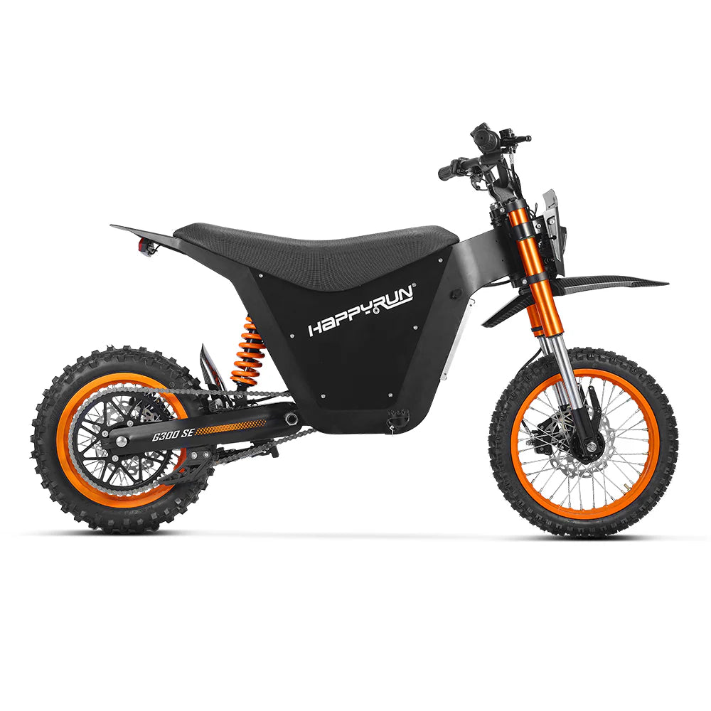 HappyRun G300 SE Mid-Drive Electric Mini Dirt Bike - Pitbike
