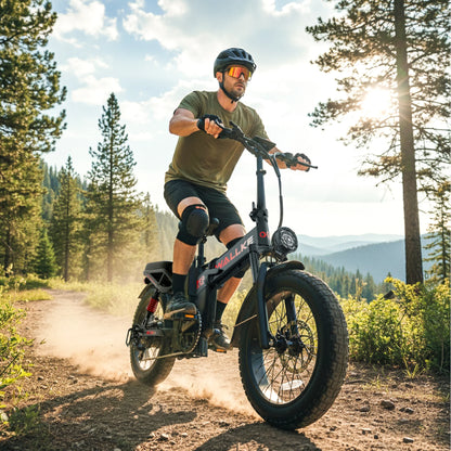 Wallke H9 Ultra - Off-grid power Storage   |   4,000W - 77 AH   Folding   Ebike
