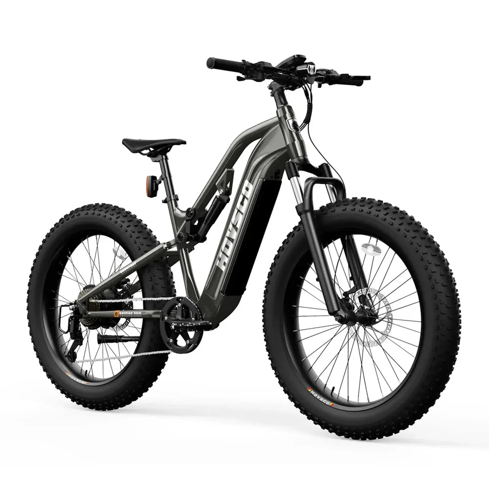 HOVSCO™   HovScout   26"   Full   Suspension   Fat   Tire   Ebike