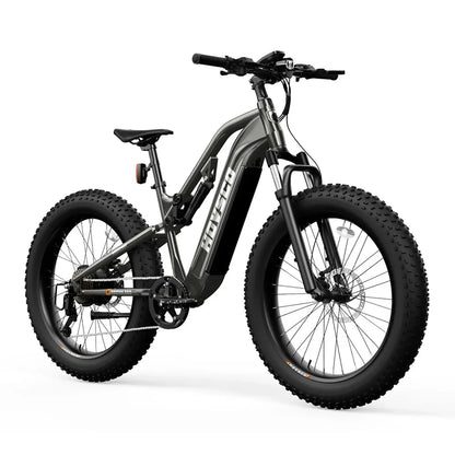 HOVSCO™   HovScout   26"   Full   Suspension   Fat   Tire   Ebike
